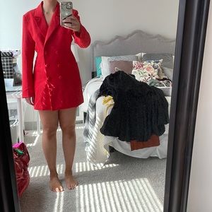 These Three Boutique Pink Blazer Dress